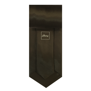 Brioni Solid Silk Tie