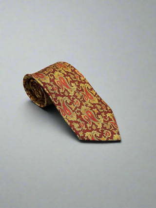 Brioni Paisley Silk Tie