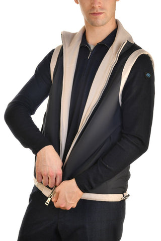 Kired by Kiton Gange Reversible Cashmere Vest