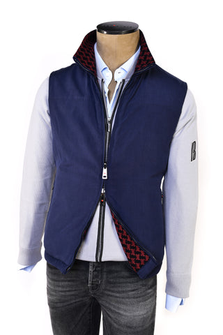 Kired Gange Reversible Silk-Linen Vest