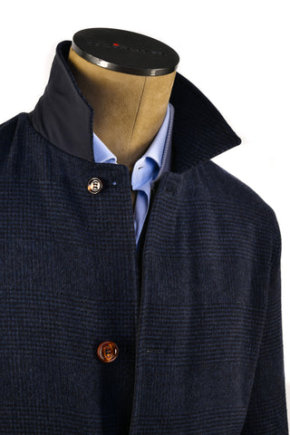 Kired Peak Wool-Cashmere Reversible Overcoat