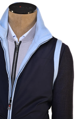 Kired by Kiton Gange Reversible Cashmere Vest