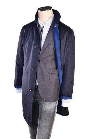 Kired Peak Reversible Cashmere Overcoat