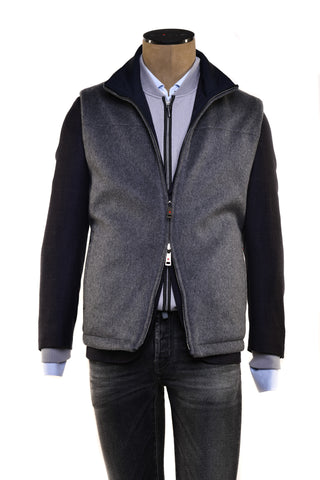 Kired by Kiton Gange Reversible Cashmere Vest