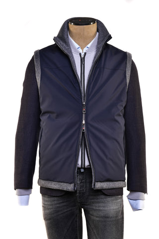 Kired by Kiton Gange Reversible Cashmere Vest