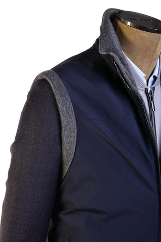 Kired by Kiton Gange Reversible Cashmere Vest