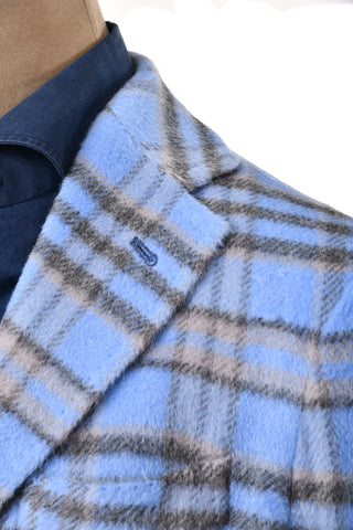 Sartorio Plaid Alpaca/ Wool Sport Jacket