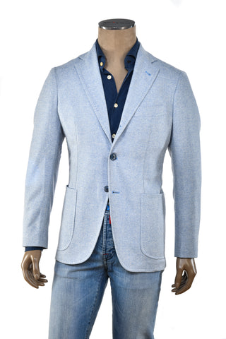 Sartorio Herringbone Virgin-Wool Sport Jacket