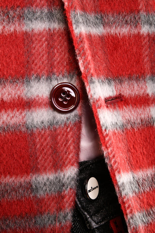 Sartorio Plaid Alpaca/ Wool Sport Jacket