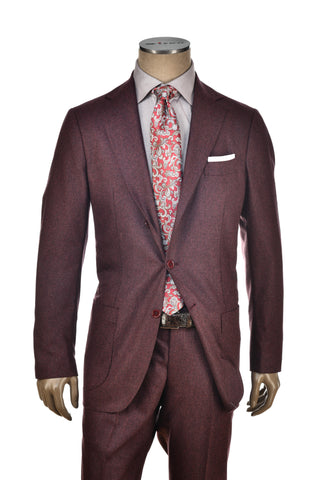 Sartorio Marled Virgin-Wool Suit