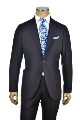 Sartorio Solid Virgin-Wool Suit