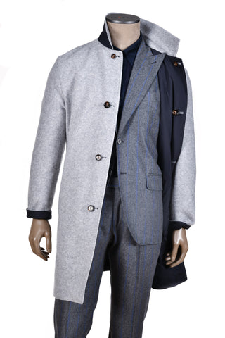 Kired Peak Reversible Cashmere Overcoat