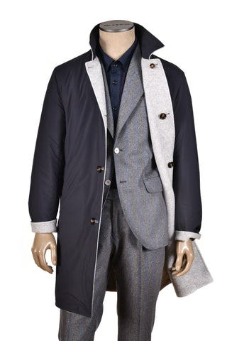 Kired Peak Reversible Cashmere Overcoat