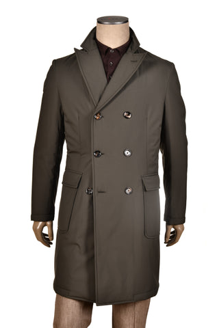 Kired Ofu Double-Breasted Raincoat