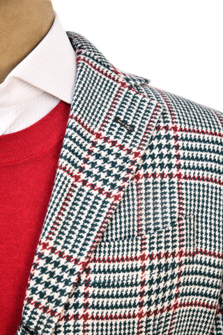 Sartorio Prince of Wales Wool Sport Jacket