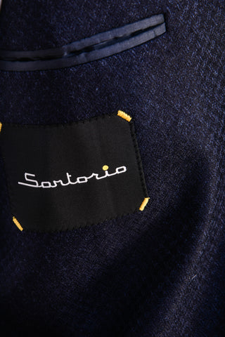 Sartorio Midnight-Blue Virgin-Wool Suit