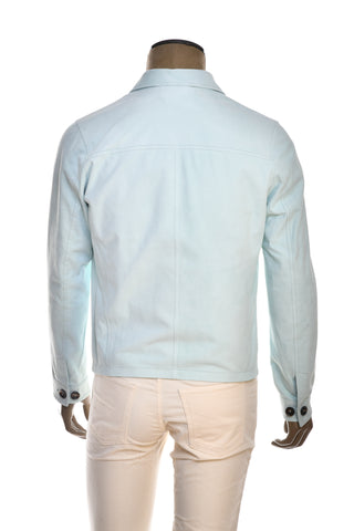 Kired Juan Lambskin Suede Zip-Up Jacket