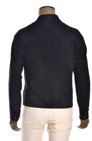 Kired Juan Lambskin Suede Zip-Up Jacket