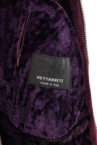 Hettabretz Belted Shearling Overcoat