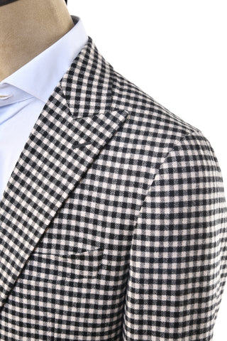 Carlo Barbera Shepherd Check Wool-Cashmere Sport Jacket