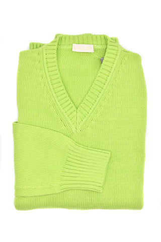 Cruciani Cotton V-Neck Sweater