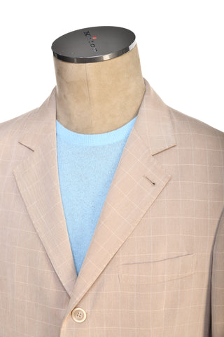 Brunello Cucinelli Windowpane Cotton Sport Jacket