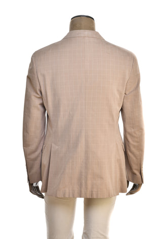 Brunello Cucinelli Windowpane Cotton Sport Jacket