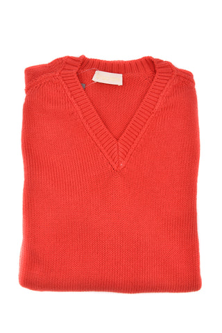 Cruciani Cotton V-Neck Sweater