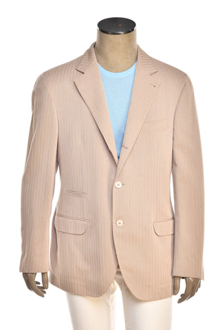 Brunello Cucinelli Pinstripe Cotton Sport Jacket