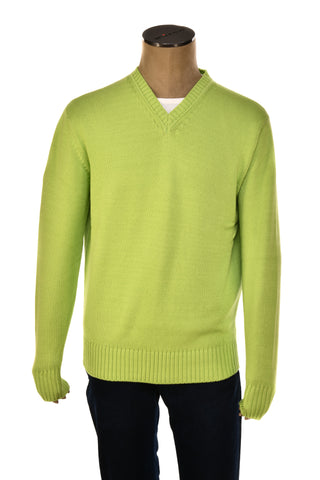 Cruciani Cotton V-Neck Sweater