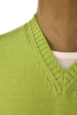 Cruciani Cotton V-Neck Sweater