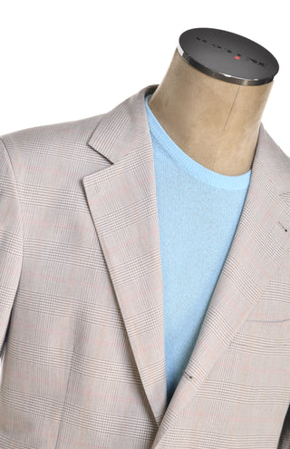 Brunello Cucinelli Glen Check Cotton Sport Jacket