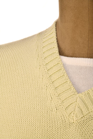 Cruciani Cotton V-Neck Sweater