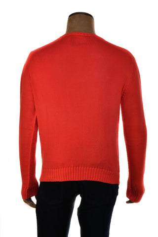 Cruciani Cotton V-Neck Sweater