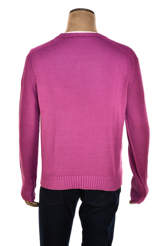 Cruciani Cotton V-Neck Sweater