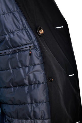 Kired by Kiton Ofu Double-Breasted Raincoat