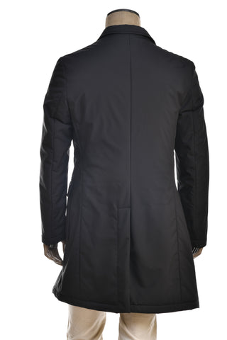 Kired by Kiton Ofu Double-Breasted Raincoat