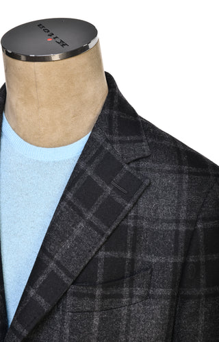 Fiore di Napoli Plaid Wool-Cashmere Overcoat