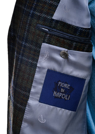 Fiore di Napoli Patterned Wool-Cashmere Overcoat