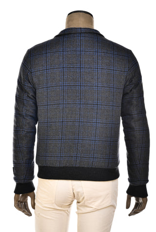 Carlo Barbera Beto Double Windowpane Cashmere Jacket