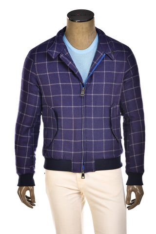 Carlo Barbera Beto Windowpane Cashmere Jacket