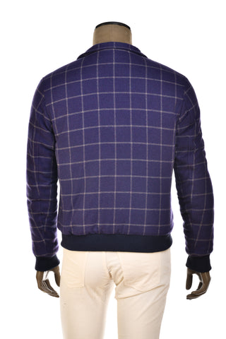 Carlo Barbera Beto Windowpane Cashmere Jacket