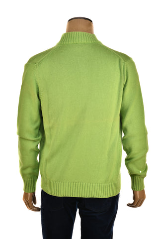 Cruciani Cotton Zip-Up Sweater