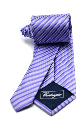 Castangia Striped Silk Tie