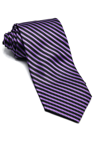 Castangia Striped Silk Tie