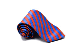 Castangia Striped Silk Tie