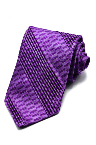 Castangia Patterned Silk Tie