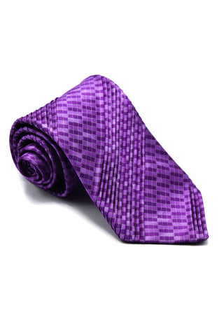 Castangia Patterned Silk Tie