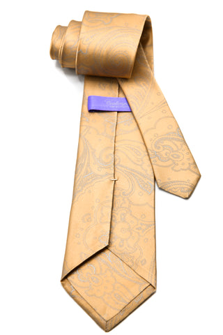 Castangia Paisley Silk Tie