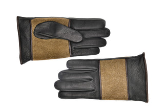 Mario Portolano Leather Slip On Gloves